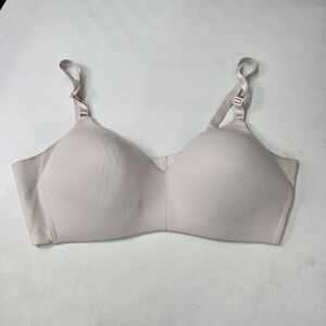Warners Women Bra 38D Light Beige T Shirt Wireless Strap Adjustable
